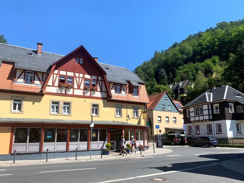 Pension Grenzeck Bad Schandau Dış mekan fotoğraf